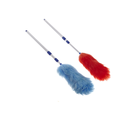 Impact 3106 Extended Twist-and-Lock Lambswool Duster with White Handle set of 2