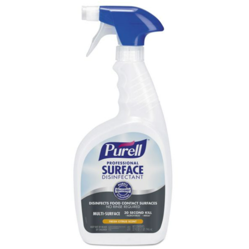 PURELL Professional Surface Disinfectant, Fresh Citrus, 32 oz Spray Bottle