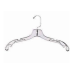 Heavy Weight 17 inch Clear Plastic Dress Hangers set of 10