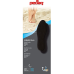 PEDAG Summer Pure Terry Cotton Insole, Handmade in Germany, Absorbs Sweat & Controls Odor Ideal for Wear Without Socks, Washable, US 6( 23.5 cm)Black