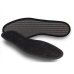 PEDAG Summer Pure Terry Cotton Insole, Handmade in Germany, Absorbs Sweat & Controls Odor Ideal for Wear Without Socks, Washable, US 6( 23.5 cm)Black