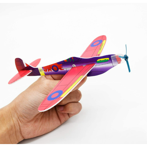 Kissdream 24 Pack 8 Inch Glider Planes Birthday Party Favors Plane Grand Prize Glider Flying Models