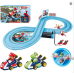 Carrera First Mario Kart - Slot Car Race Track With Spinners - Includes 2 Cars: Mario and Yoshi - Battery-Powered Beginner Racing Set for Kids Ages 3 Years and Up