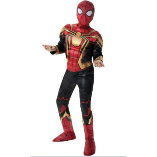 Marvel’s Halloween Spider-Man Integrated Suit Youth Costume -Medium