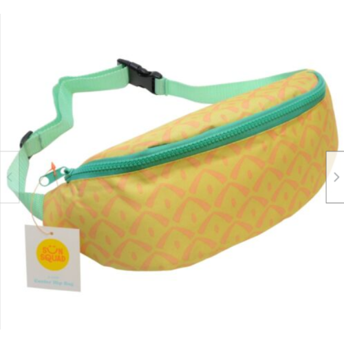 SUN SQUAD Cooler Hip Bag Fanny Pack 2-can Pineapple