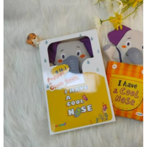 2 in 1 Puppet+Cloth Book