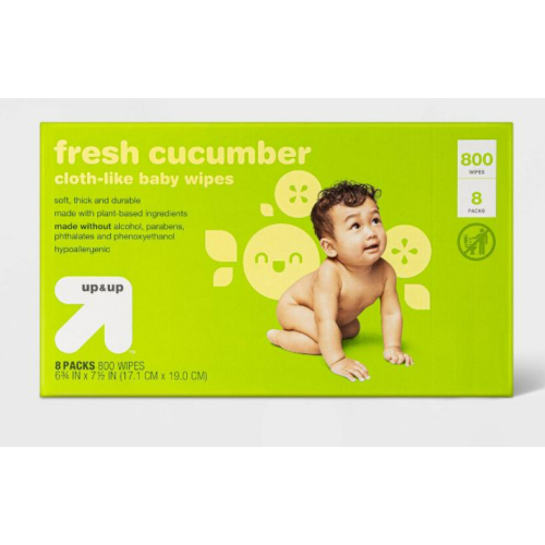 Fresh Cucumber Baby Wipes- up & up™