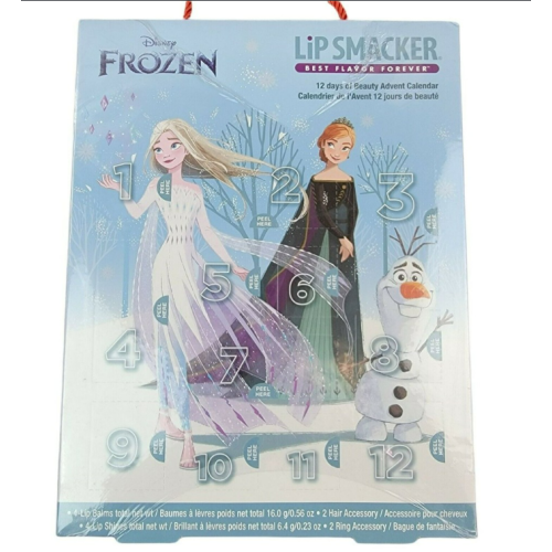 Frozen Lip Smacker 12 Days of Beauty Advent Calendar Disney Christmas Girls Gift