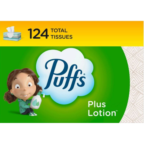 Puffs Plus Lotion Facial Tissue 2 boxes