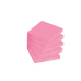 Post-it® Super Sticky Notes, 3" x 3", Neon Pink, Pack Of 5 Pads