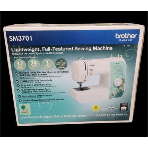 Brother SM3701 37-Stitch Lightweight Portable Mechanical Sewing Machine