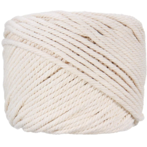 Ialwiyo Macrame Cord 3mm 109Yards 100% Cotton set of 3