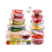 Food Storage Containers with Airtight Lids-Freezer & Microwave Safe,BPA Free Plastic Meal Prep Containers & Kitchen set.Leak proof Lunch Containers-Snacks, Sandwich, Sauces & Bento box