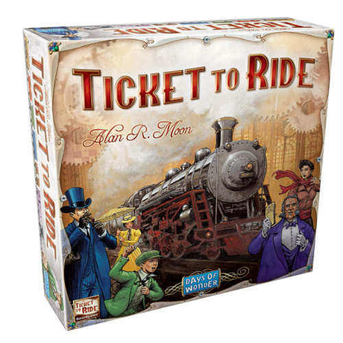 Ticket to Ride Board Game | Family Board Game | Board Game for Adults and Family | Train Game | Ages 8+ | For 2 to 5 players | Average Playtime 30-60 minutes | Made by Days of Wonder