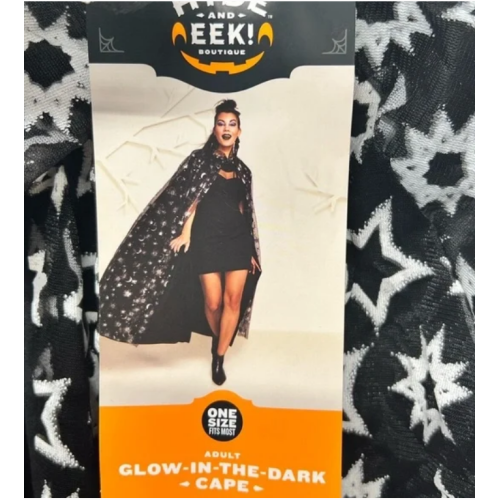 Adult Hyde & Eek Glow In The Dark Cape Costume