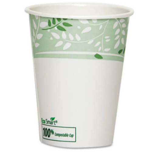 Dixie EcoSmart Hot Paper Cups, 8 oz- 2 x 50 pack