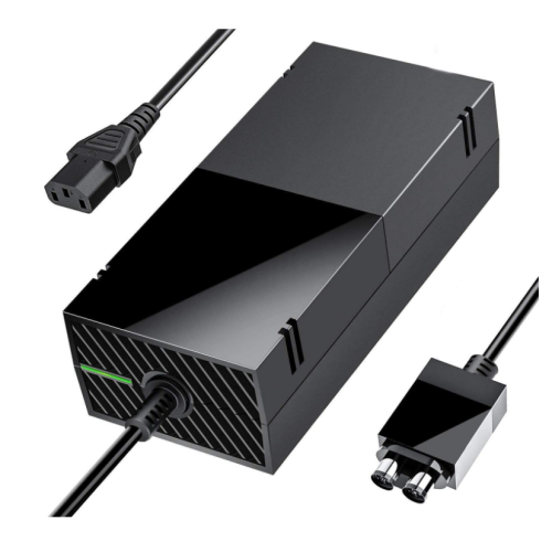 Xbox One Power Supply Brick, AC Adapter Cable Replacement Kit for Xbox One Console Games