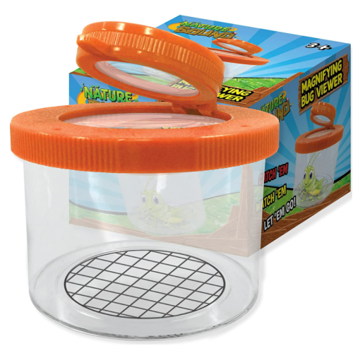 Nature Bound Magnifying Bug Viewer - Catch and Release Jar for Bugs and Insects - Includes Adjustable Magnifier - for Boys and Girls