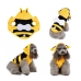 Yoption Dog Cat Bee Costumes, Pet Halloween Christmas Cosplay Dress Hoodie Funny Outfits Clothes for Puppy Dogs Kitten