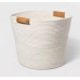 Decorative Coiled Rope Basket White - Brightroom™