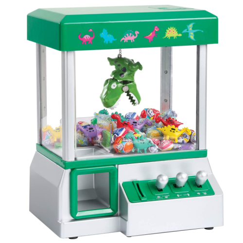 Claw Machine - Arcade Mini Toy Grabber Machine for Kids - Candy Machine- Retro Carnvial Music & Flashing Lights