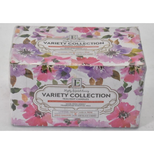 Exquizite Variety Collection Scented Tealight Candles Fragranced Essential Oils