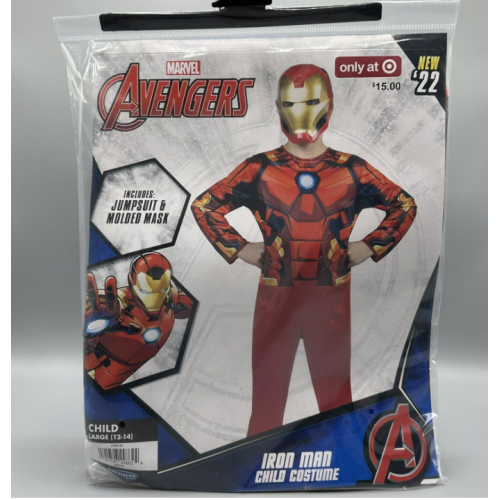 Deluxe Boy's Iron Man Costume