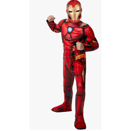 Deluxe Boy's Iron Man Costume