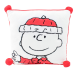 Dan Dee Peanuts | 14" Officially Licensed & Collectible Decorative Pillow | Charlie Brown, White