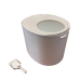 IRIS Medium Round Top Entry Cat Litter Box & Scoop