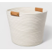 Decorative Coiled Rope Basket White - Brightroom™