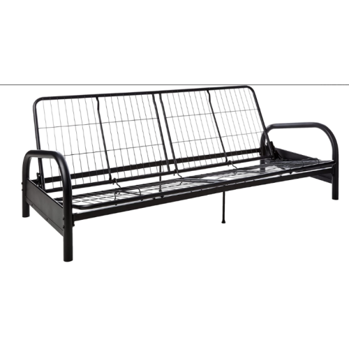 DHP Vermont Metal Futon Frame, Classic Design, Full Sized - Black