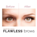 Finishing Touch Flawless Brows Eyebrow Hair Remover for Women, Electric Eyebrow Razor for Women with LED Light for Instant and Painless Hair Removal