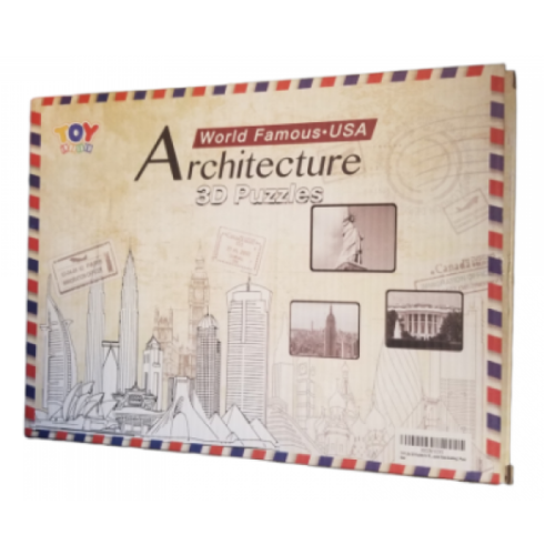 ARCHITECTURE WORLD FAMOUS 3D Building Puzzle