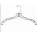 Heavy Weight 17 inch Clear Plastic Dress Hangers set of 10