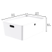 Mainstays XLarge Lidded Storage White