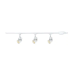 3-Light Retro 44 in. White Linear Track Lighting Kit