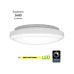 16 in. Bright White Round LED Flush Mount Ceiling Light Fixture 1640 Lumens 4000K 22-Watt Dimmable ENERGY STAR Rated