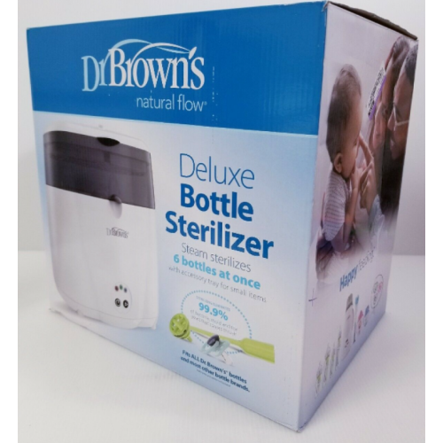 FACTORY SEALED Dr. Browns AC045 Deluxe Bottle Sterilizer