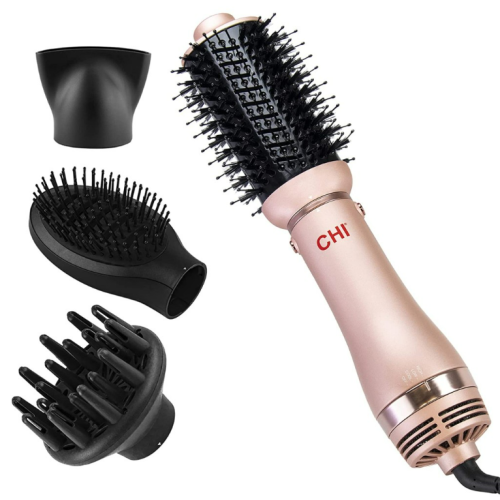 CHI Volumizer 4-in-1 Blowout Brush, Rose Gold