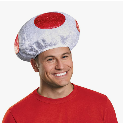 Disguise Men's Mushroom Hat Costume Accessory