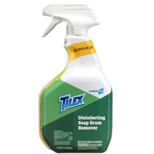 Tilex Disinfecting Soap Scum Remover Spray, CloroxPro