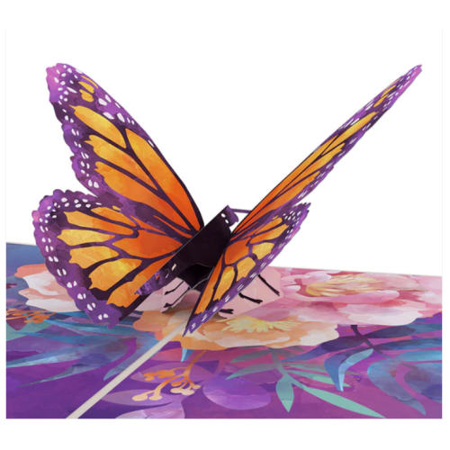 Monarch Butterfly Pop-Up Card set of 2