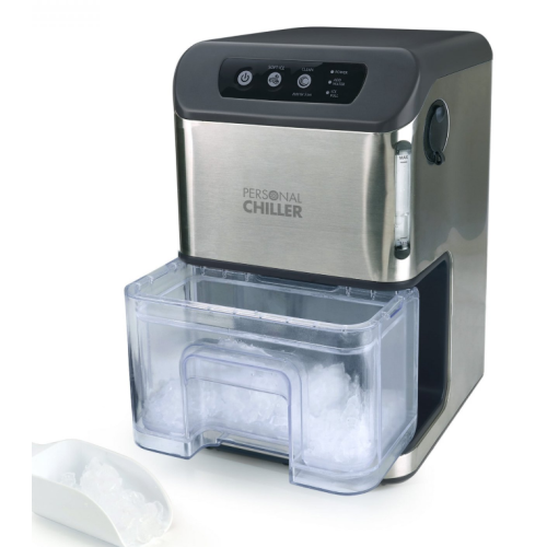 Personal Chiller Portable Countertop Ice Maker for Soft Nugget Ice at Home