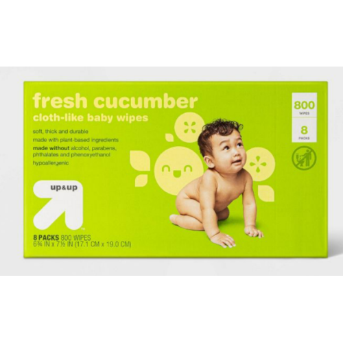 Fresh Cucumber Baby Wipes- up & up™