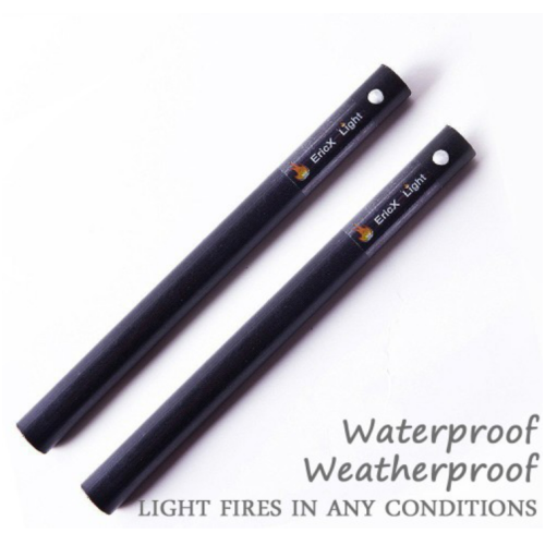 2 PCS 1/2 Inch X 6 Inch Ferrocerium Rod Flint Fire Starter by EricX light