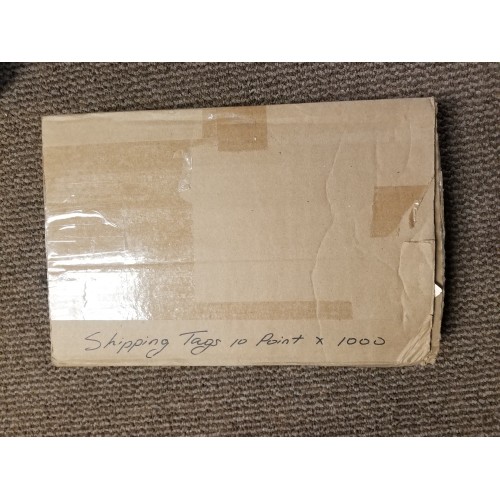 Manila Shipping Tags, 10 Pt, 4 3/4" x 2 3/8", 5, (Case of 1000)