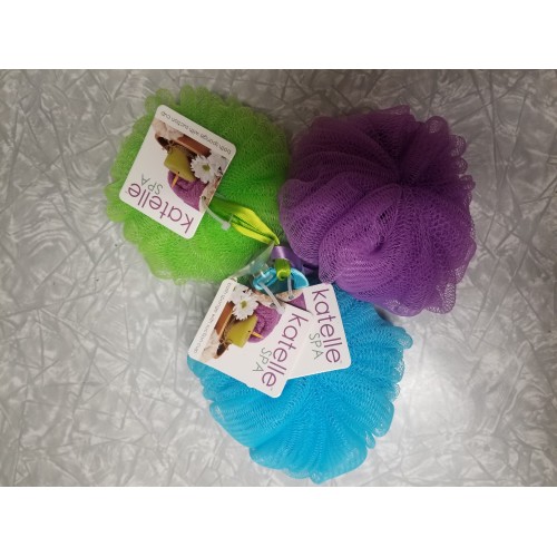 Katelle Bath Sponge With Suction Cup set of 3