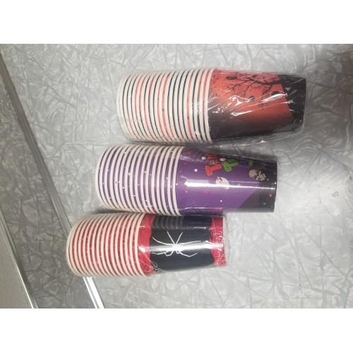 Halloween Disposable Cups for Kids 48 ct