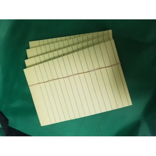 Post-it Super Sticky Notes, 4x6 in, 4 Pads, 2x the Sticking Power, Canary Yellow, Recyclable